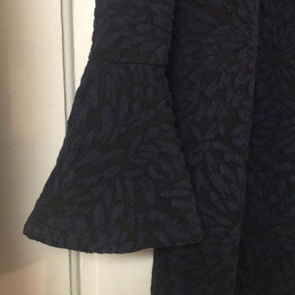 🌟NWOT!!! 🌟 Hutch Textured Midi Bell Sleeve Dress - Picture 3 of 8